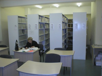 Стационарные стеллажи