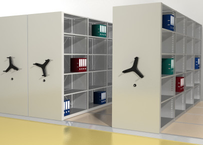 Мобильные стеллажи